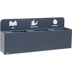 [63119526] Station de tri murale Bica Advanced 811 3x20L Anthracite