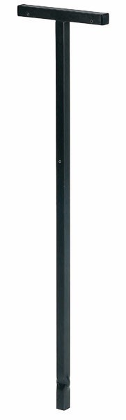 [57693] Poteau à enfouir pour cendrier / corbeille Gris Manganèse