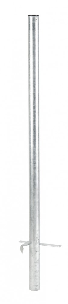 Poteau pour poubelle extérieure Galvanisé