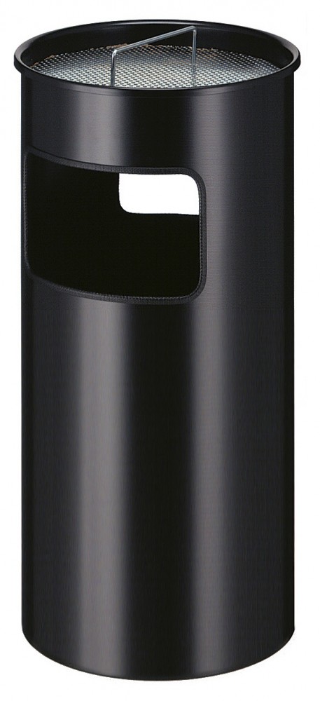 Poubelle-cendrier V-Part 50L Noir