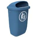 Corbeille de rue 50L