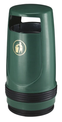 [31006359] Poubelle Merlin 90L (Vert)