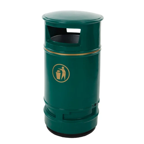 [31006434] Corbeille d'extérieur Copperfield UV 90L (Vert)