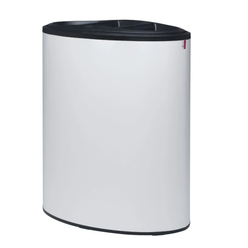 [92730704] Poubelle tri sélectif Binc 3 flux couvercle ouvert