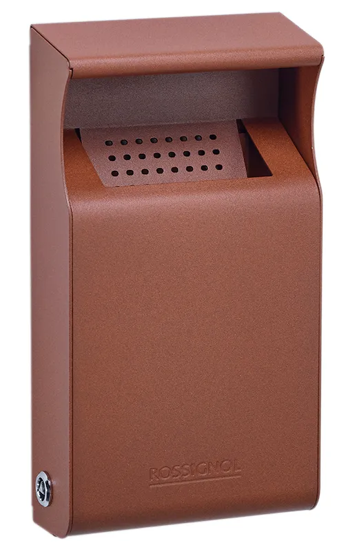 [57672] Cendrier mural KOPA 1L (Effet corten)