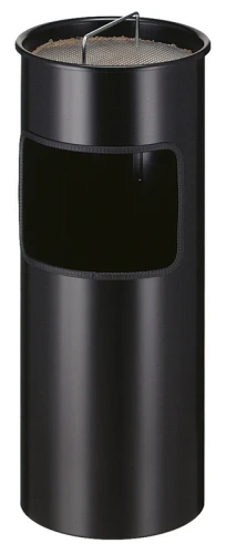 [31003303] Poubelle-cendrier 30L, V-Part (Noir)
