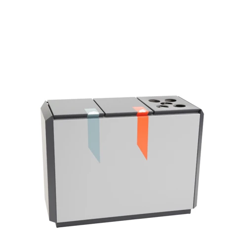 RecycloStar 3 avec compartiment gobelets, DutchDesign