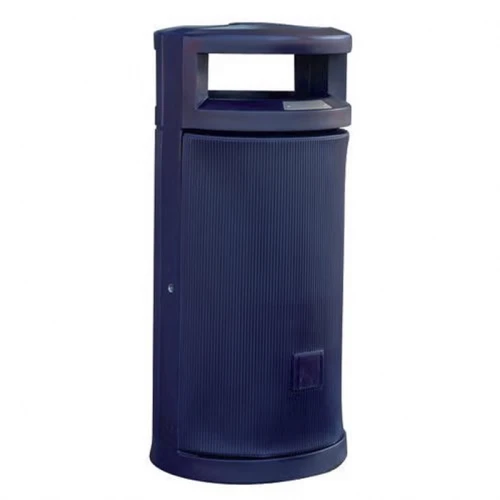 [31019441] Poubelle d'extérieur avec auvent 120L