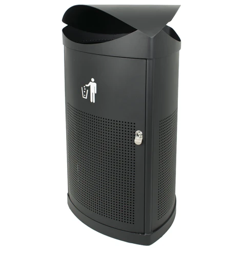 [31667888] Poubelle d'extérieur triangulaire, V-Part