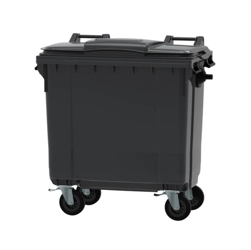 [31036462] Conteneur 770L couvercle plat (Gris)