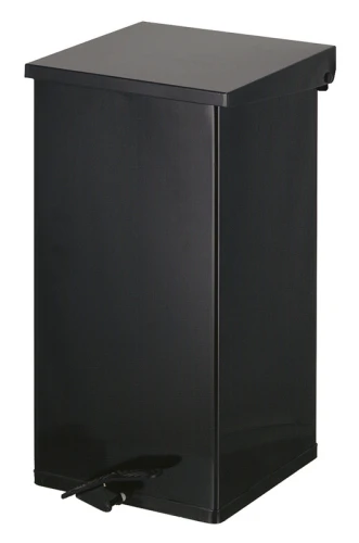 [31009022] Poubelle à pédale Carro Kick 110L, DutchDesign (Noir)