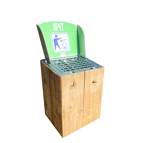 Le DropPit - Socle en bois de mélèze, The DropPit - bois