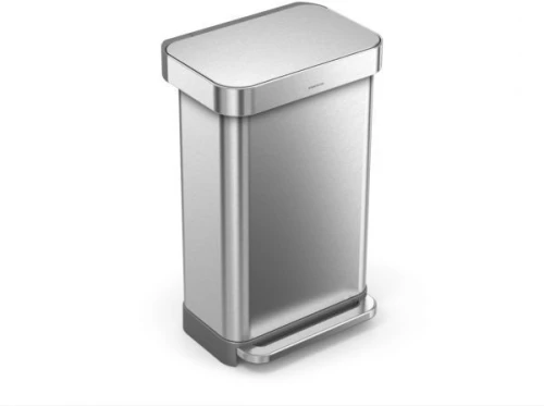 Poubelle rectangulaire avec Liner Pocket 45 litres, Simplehuman