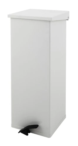 Poubelle à pédale Carro Kick 65 litres, DutchDesign - blanc