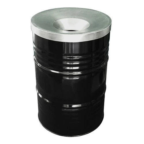 Poubelle 200 litres avec couvercle ignifuge, The BinBin - noir